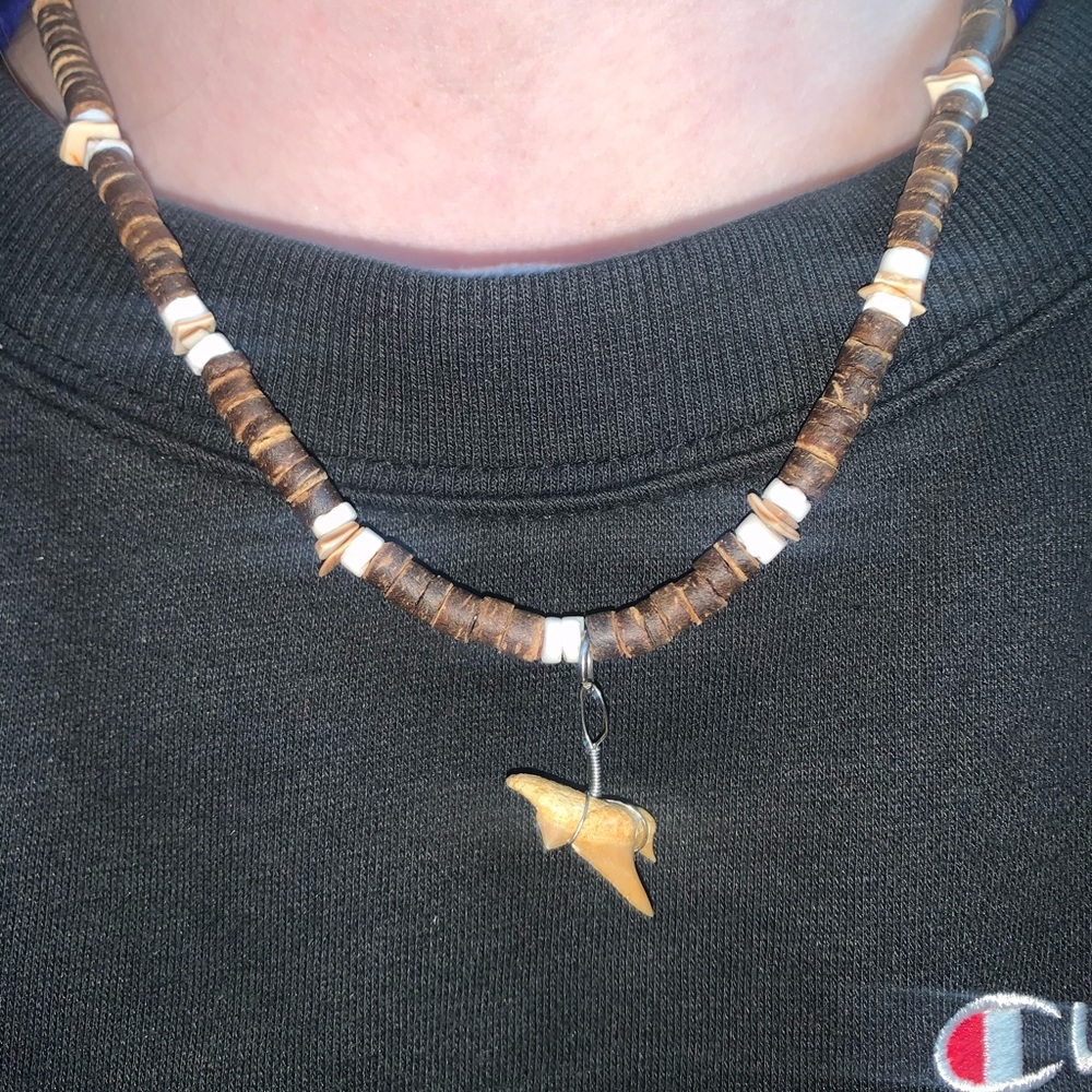Authentic shark tooth necklace from Hawaii